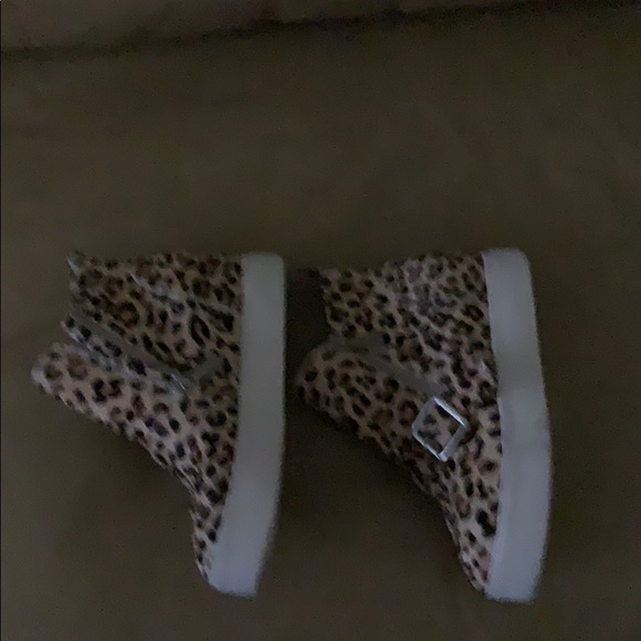 Jslides calf cheetah print zip up slides - Picture 3 of 8